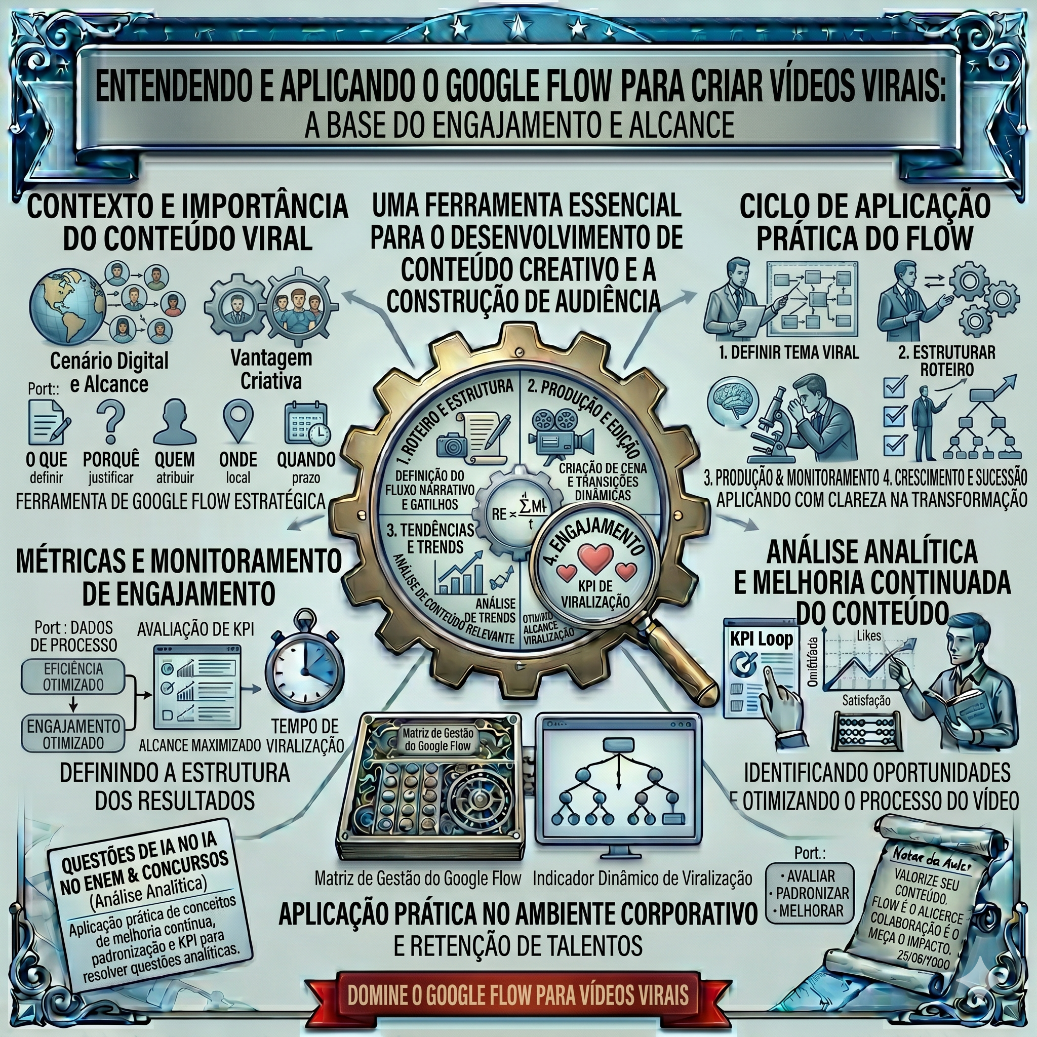 Criando Vídeos Virais com Flow da Google