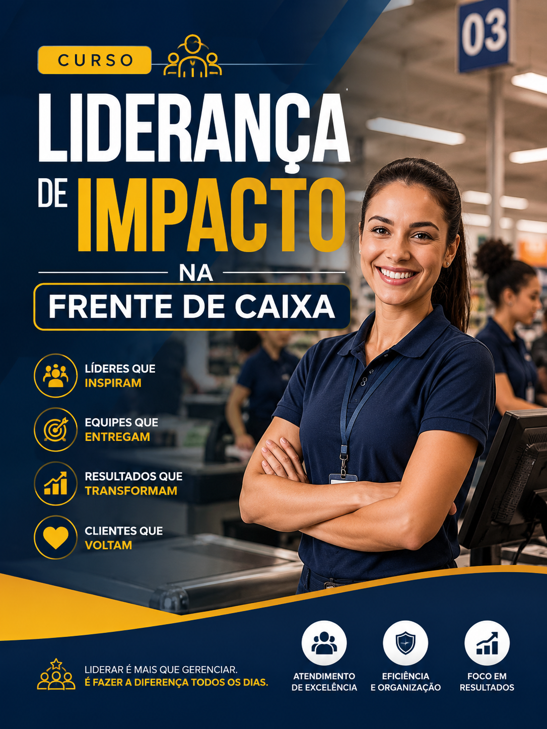 Liderança de Impacto na Frente de Caixa