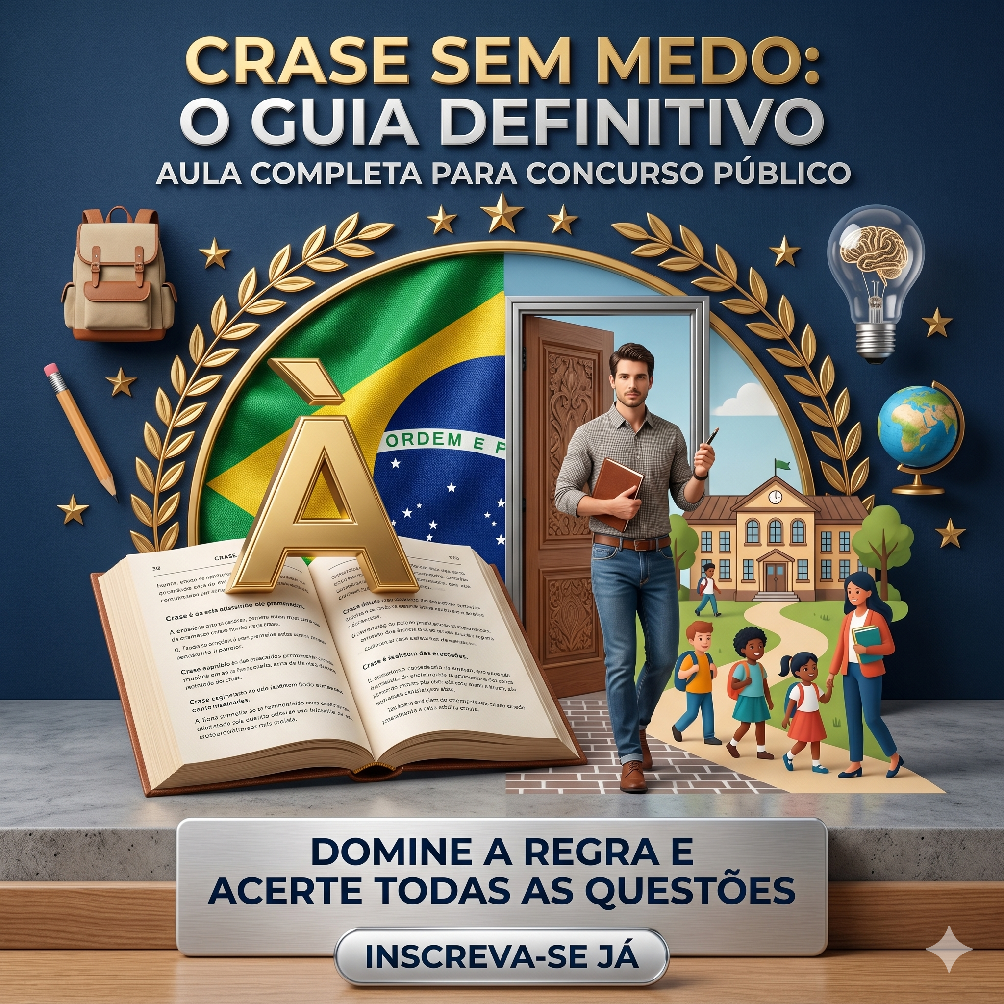 Português para Concurso Público - Crase